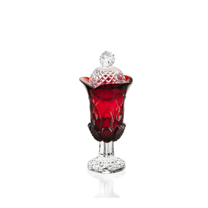 Red Crystal Incense Burner, medium